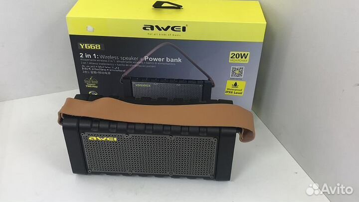 Портативная колонка Awei Y668