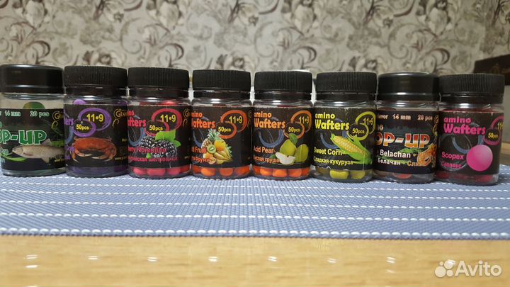 Карповые бойлы поп-апы вафтерсы