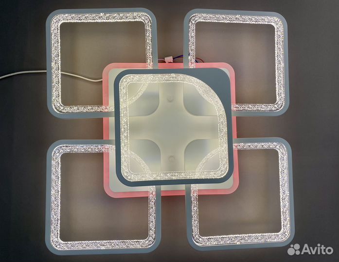 Люстра светодиодная Престиж 3000-6500K RGB Пульт