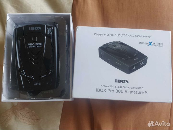 Радар детектор ibox pro 800 signature s