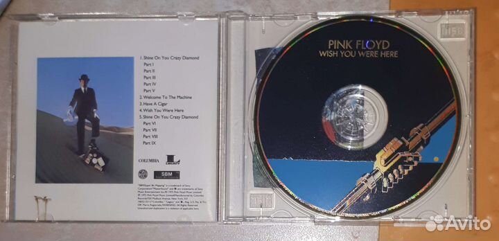 Pink Floyd gold CD Led Zeppelin, Beatles, Wings
