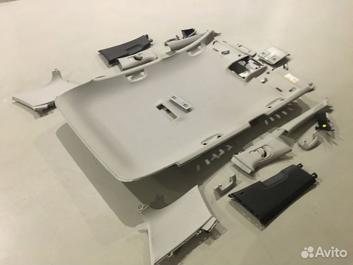 Комплектующие потолка, козырьки, стойки VW Golf 7