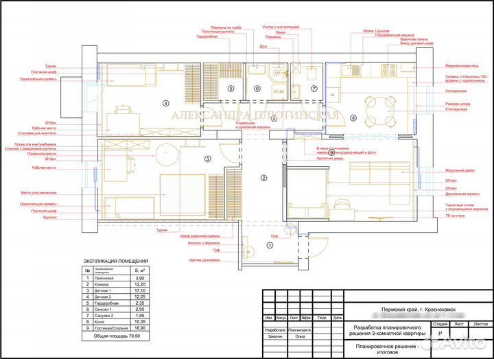 Дизайн квартиры, планировка, консультация дизайнер
