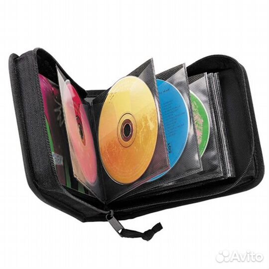 Сумочка для хранения дисков 26 CD DVD с наполнение