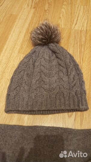 Комплект шапка и шарф