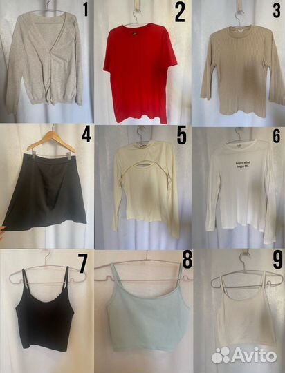 Все по одной цене, размер от S до хl