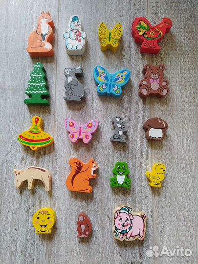 Игровой деревянный набор