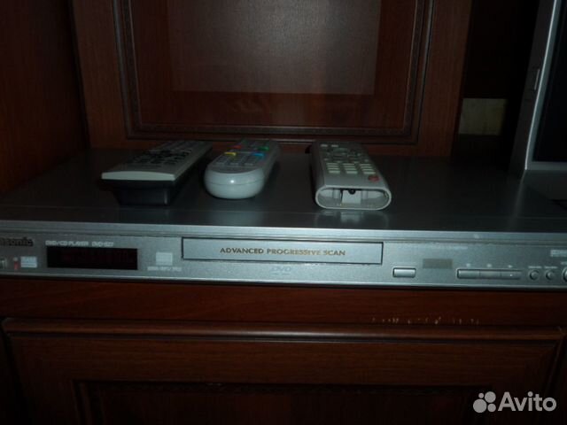 DVD плеер Panasonic DVD-S27+пульты