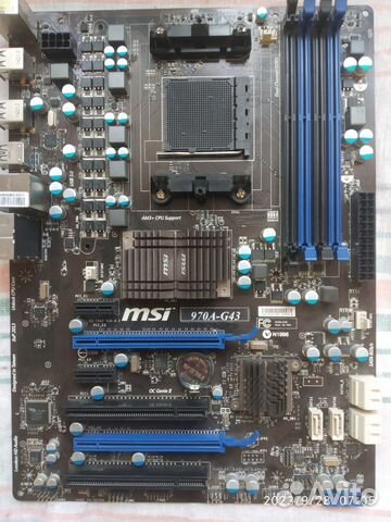 Материнская плата MSI 970A-G43 купить в Волжском | Электроника | Авито