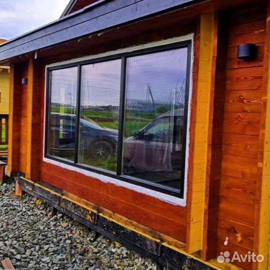 Пластиковые окна. остекление коттеджей