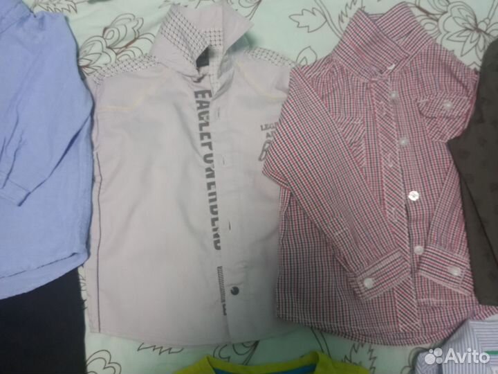 Вещи пакетом на мальчика 92 98