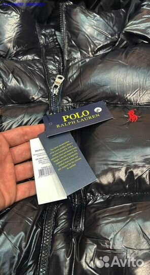 Пуховик глянцевый Polo Ralph Lauren