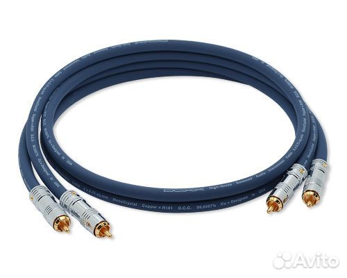 Аналоговый аудио кабель daxx R101-10 1.0m
