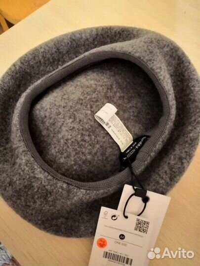 Берет, новый, 100 шерсть