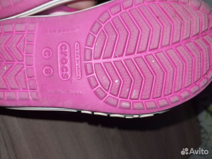 Сандали crocs c8