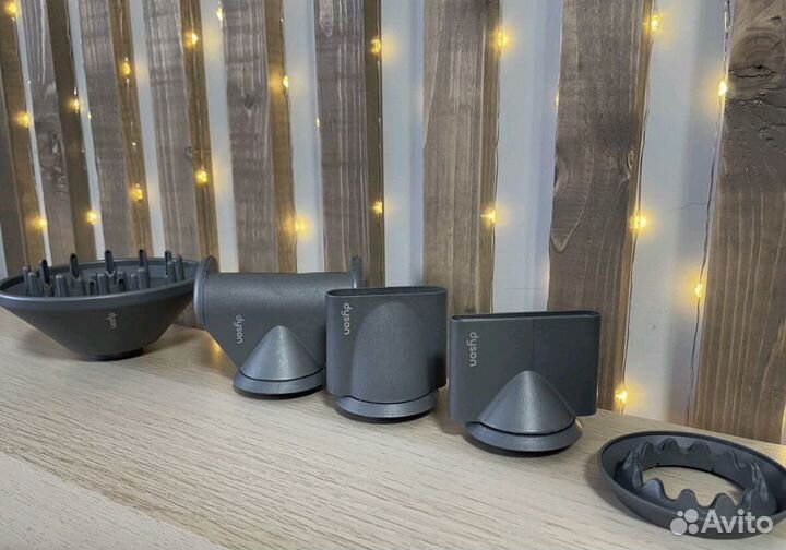 Фен стайлер dyson long с насадками лонг