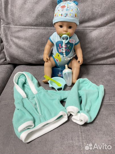 Кукла пупс беби борн мальчик оригинал
