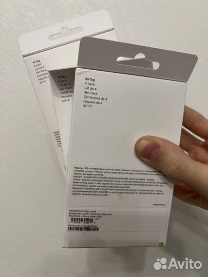 Новые Apple AirTag 4 Pack Bluetooth-метка трекер