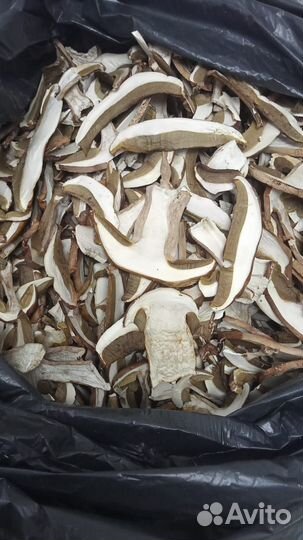 Грибы белые сушеные