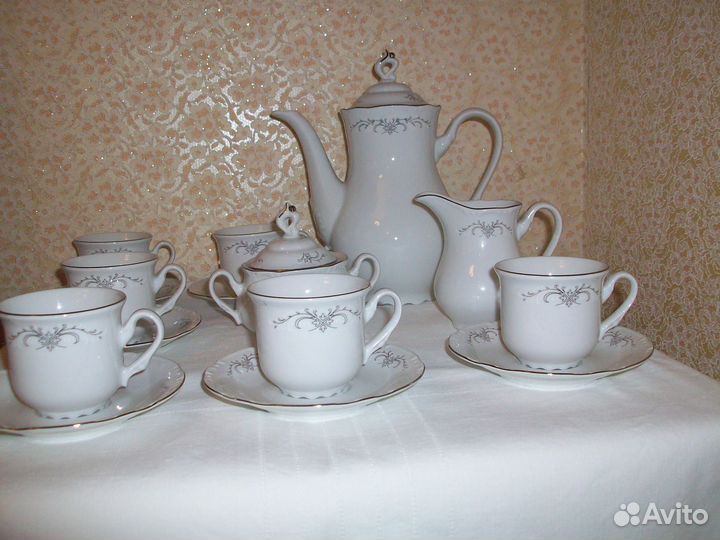 Сервиз кофейный Thun Констанция, Чехия Богемия