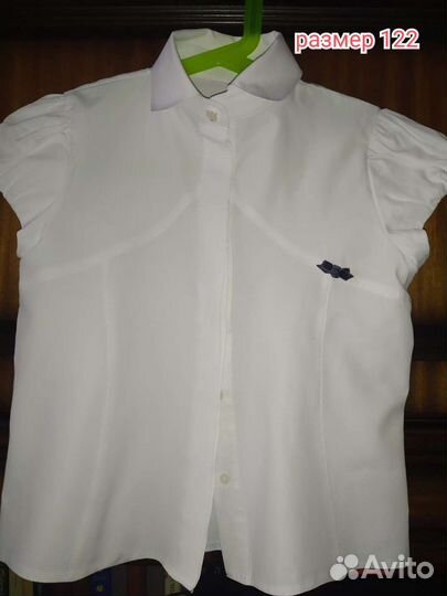 Блузка для девочки 122, 128