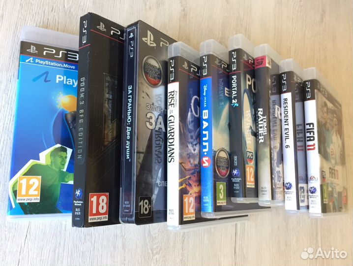 Диски с играми для Sony PS3