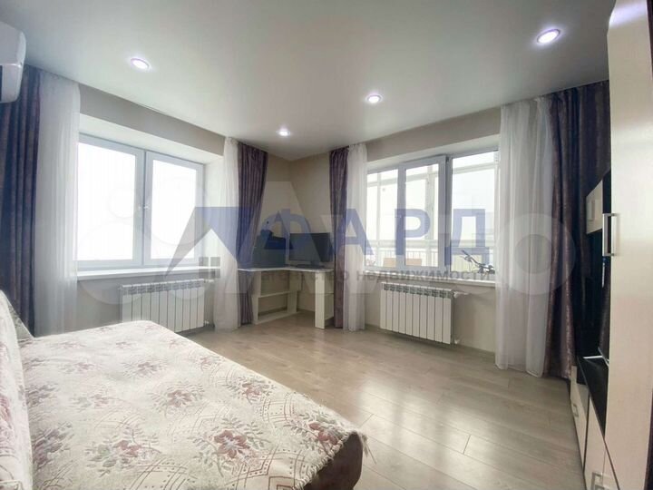 2-к. квартира, 53,6 м², 18/19 эт.