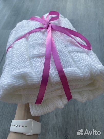 Детский плед ручной работы