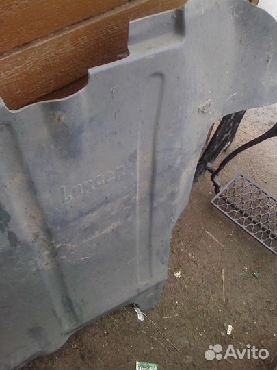 Защита поддона на Лансер