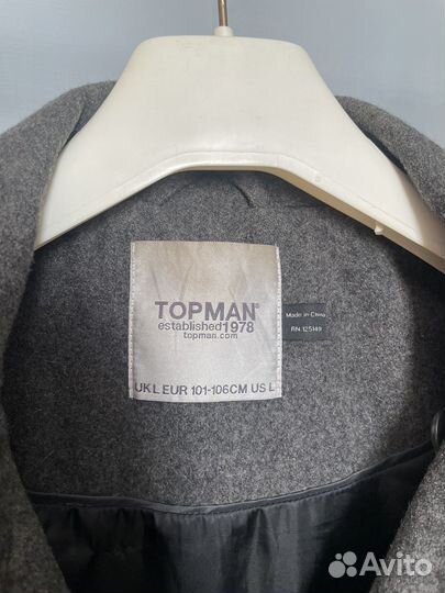 Пальто мужское Topman