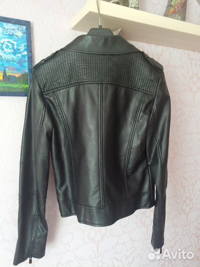 Куртка на девушку из экокожи