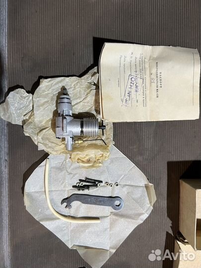 Авиамодельный микродвигатель мк 12в