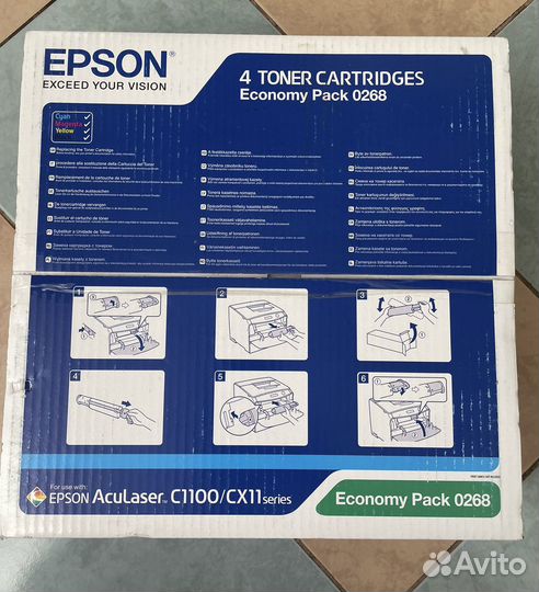 Картриджи Epson AcuLaser C1100/CX11Series