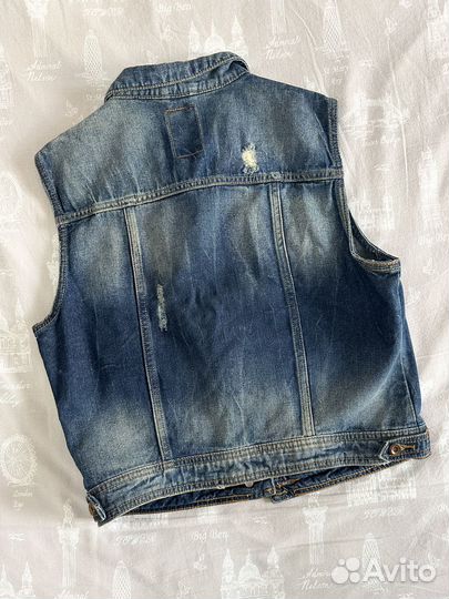 Жилетка джинсовая Bershka