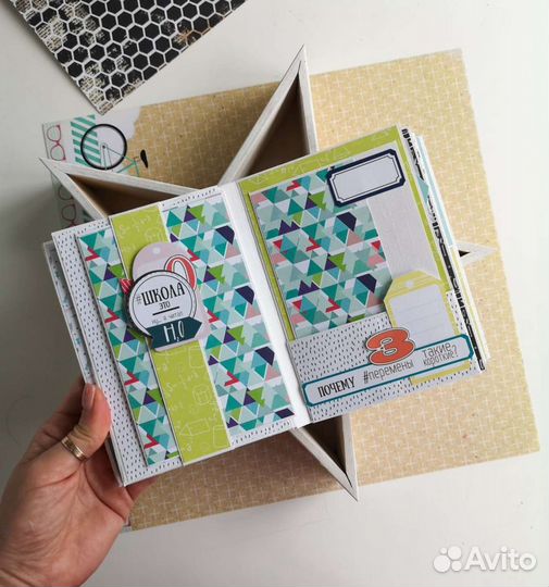 Фотоальбом ручной работы школьный