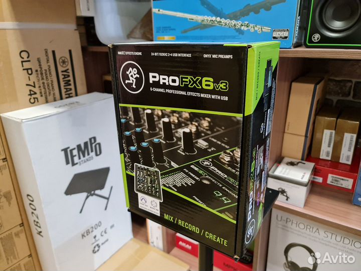 Пульт микшерный Mackie ProFX6v3 Новый Гарантия