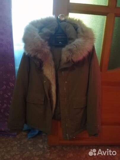 Парка зимняя женская