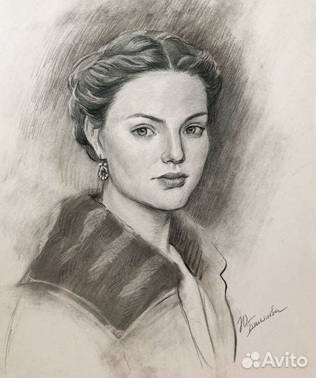 Картина маслом портрет на заказ