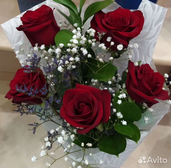 Цветы букеты розы