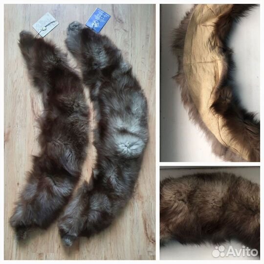 Воротник мех песец
