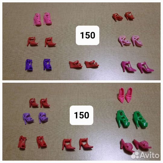 Обувь на Барбиподобных и Кенов