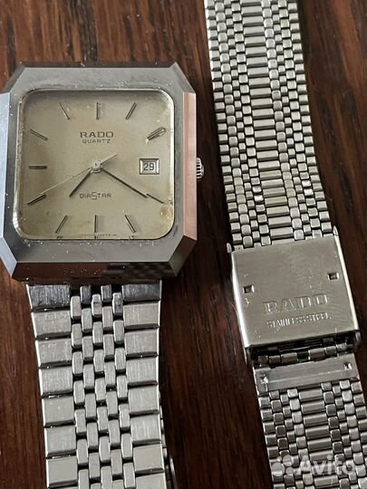 Мужские швейцарские часы винтаж Rado Diastar