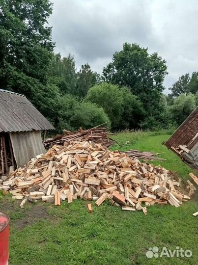Продам колотые дрова, берёза, ольха и осина