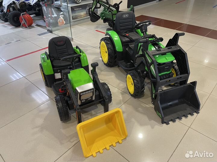 Детский электромобиль трактор