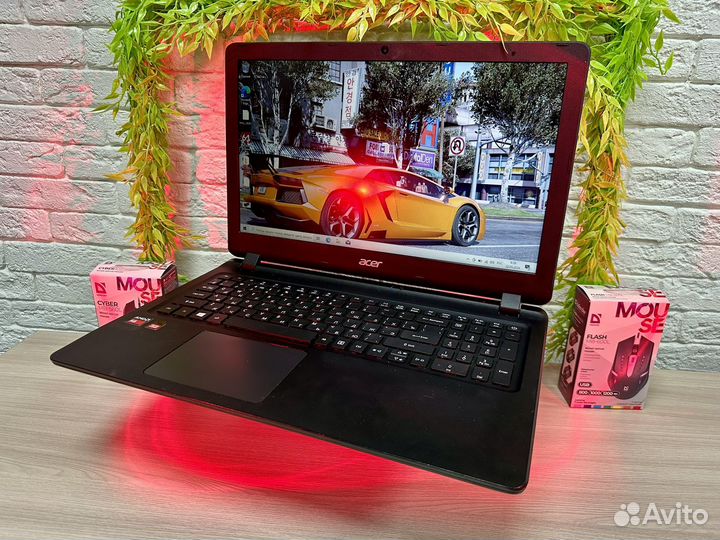 Мощный ноутбук Acer 6GB/SSD/AMD