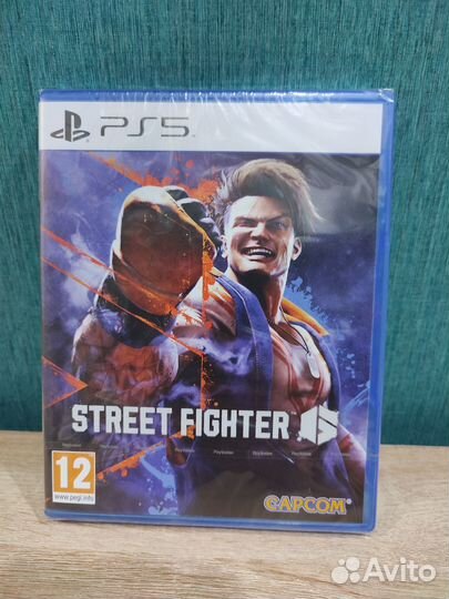 Игра PS 5 Street Fighter 6. Диск новый