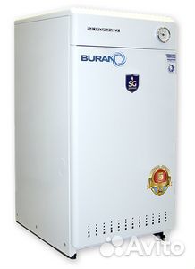 Котел газовый buran кс-Г-10, напольный, 10кВт, одн