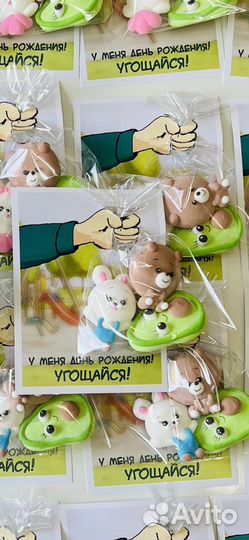 Порционное угощение маршмеллоу