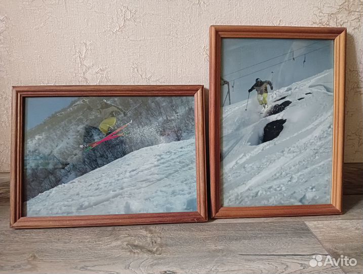 Авторское фото в рамке под стекл Приэльбрусье кбр