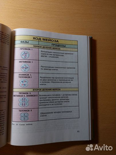 Биология учебник 10-11 класс